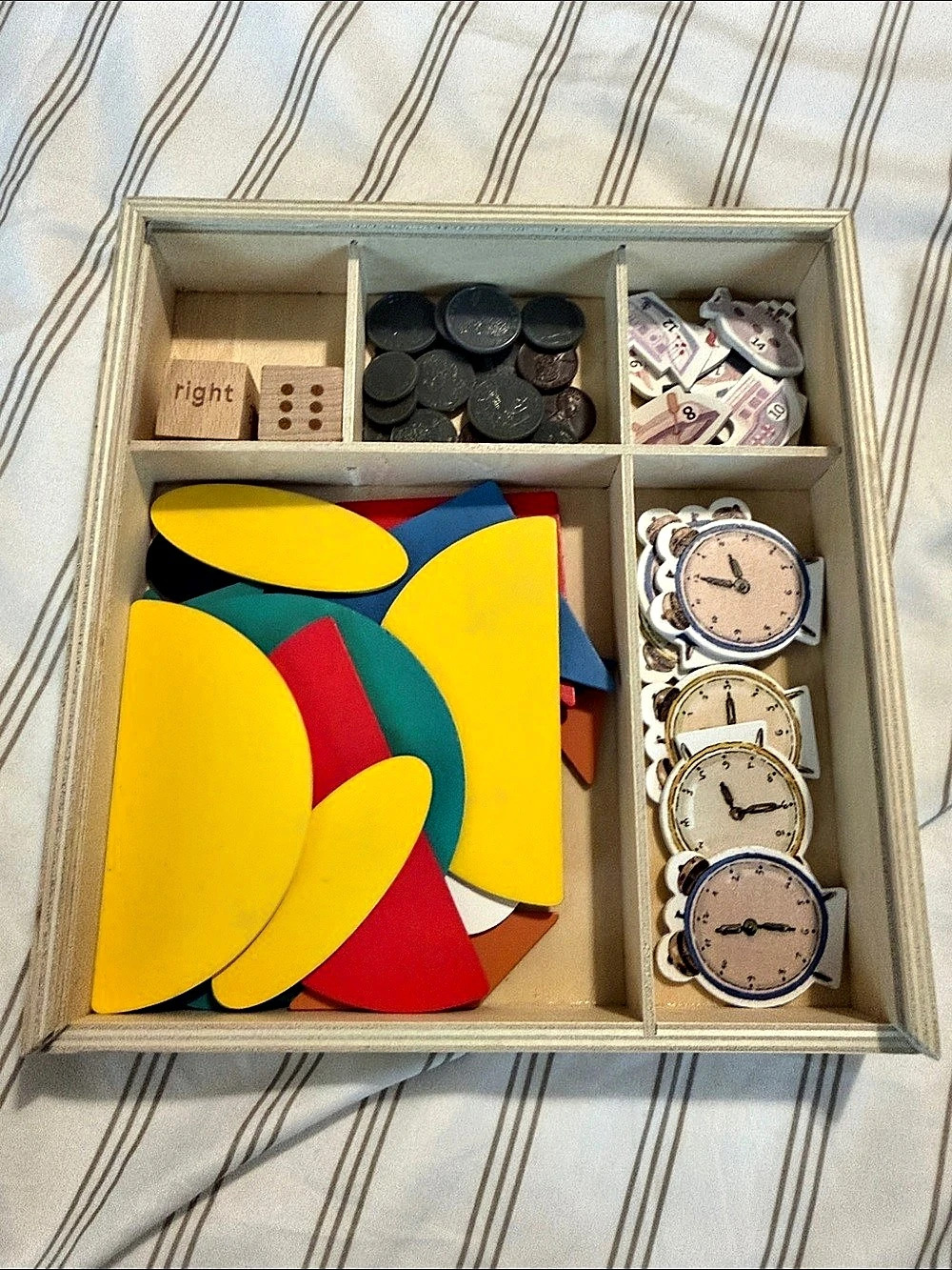 The Good and the Beautiful Math 1 Box Wooden Learning Activity